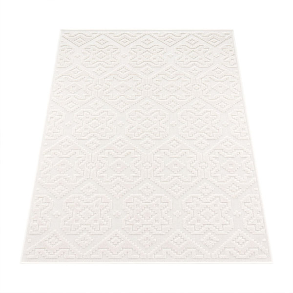 Paco Home Cream Indoor/Outdoor Rug Wayfair